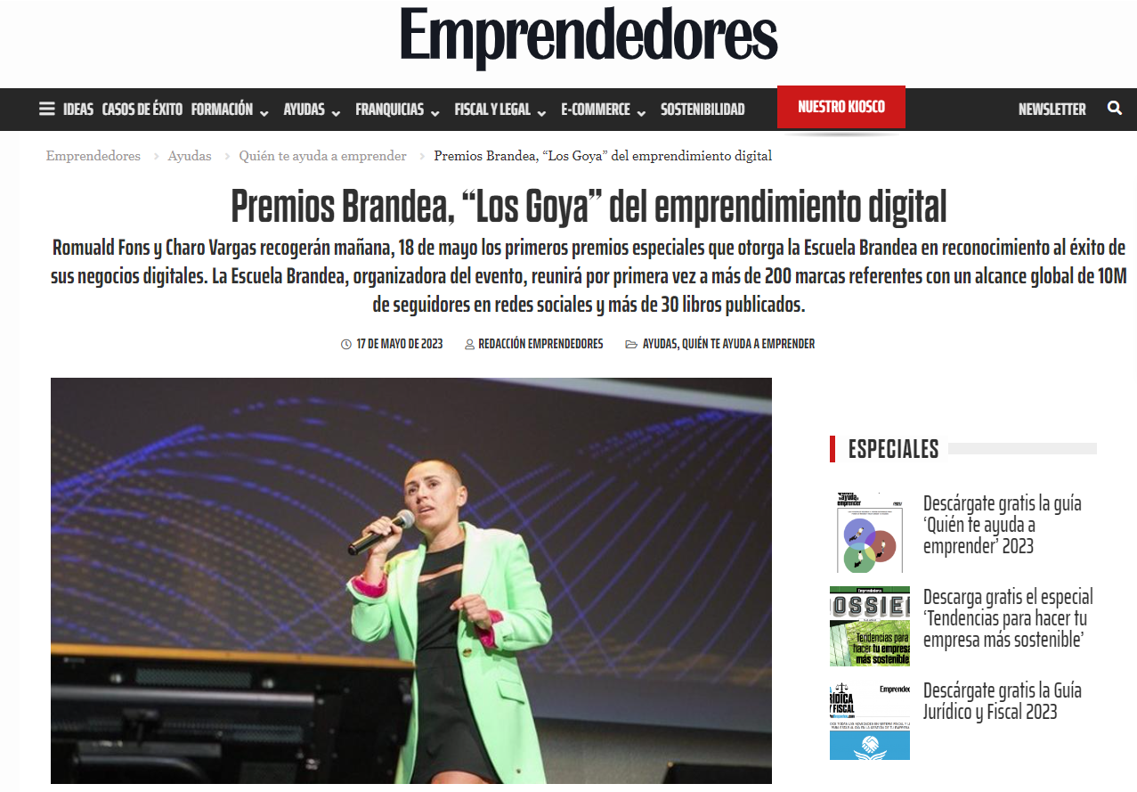 Emprendedores
